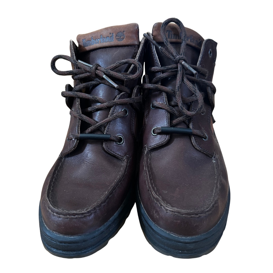 Timberland Gore-Tex Brown Leather Hiking Boots Women's 8.5